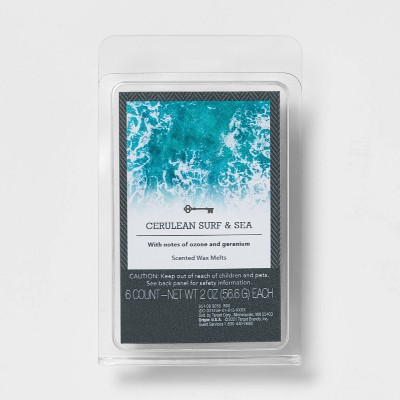 6ct Set Cerulean Surf And Sea Wax Melt - Threshold™ : Target