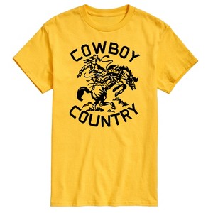 Men's - Instant Message - Cowboy Country Short Sleeve Graphic T-Shirt - 1 of 4