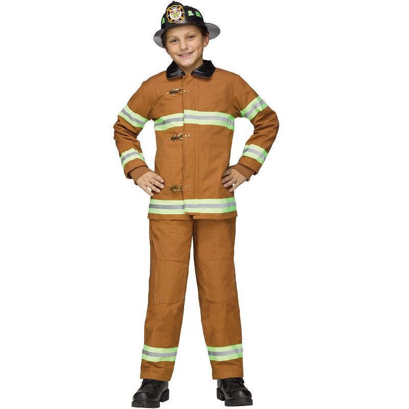 Fun World Deluxe Firefighter Child Costume, 1 of 3