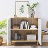 KTMBDW 37.5" Sideboard Cabinet with 2 Doors, Sideboard Buffet Cabinet with Storage, Coffee Bar with Shelves for Kitchen Storage - 3 of 4
