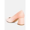 Harlow Metallic Accent Block Heel Pumps Women - 3 of 4
