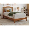 AFI Furnishings AFI Richmond Low Profile Solid Wood Platform Bed, Twin, Light Toffee - 2 of 4