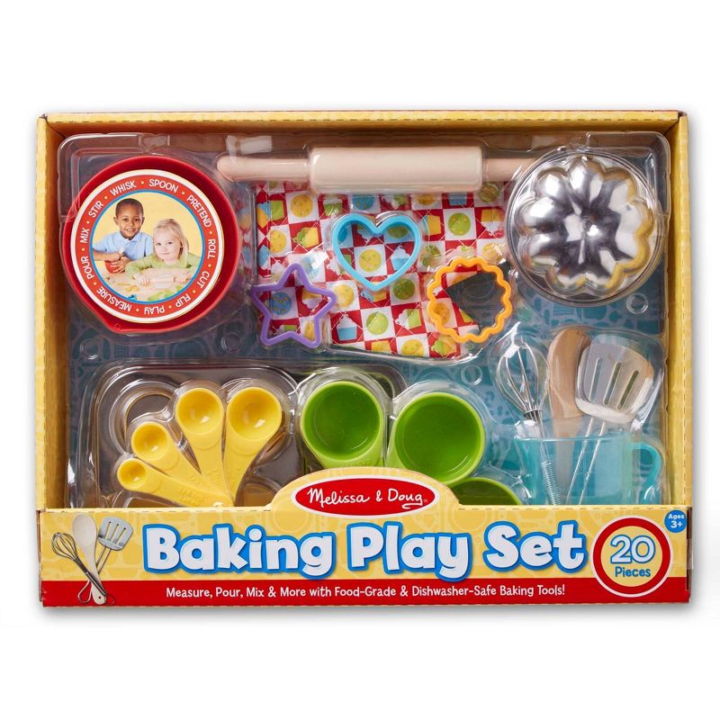 Melissa &#38; Doug Baking Play Set (20pc) - Play Kitchen Accessories, 4 of 11