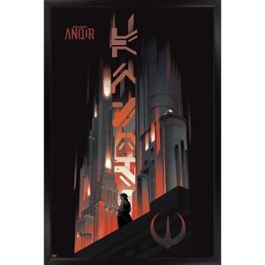 Trends International Star Wars Andor: Season 2 - Skyline Framed Wall Poster Prints - 1 of 4
