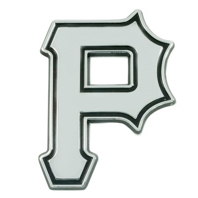 MLB Pittsburgh Pirates 3D Chrome Metal Emblem