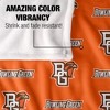 Bowling Green State University Logo Pattern Silky 50x60 Blanket, 1 Sided - 4 of 4