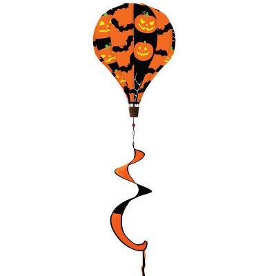 Briarwood Lane Hot Air Balloon Windsock Wind Twister 54x12 Halloween For Halloween Balloon