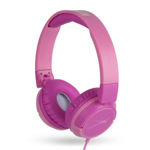 Altec Lansing Kid Safe Wired Headphones, Over Ear for Kids Ages 3-5, Volume-Limiting, Compact Foldable with Cord  and Mic, APA Approved - 1 of 4