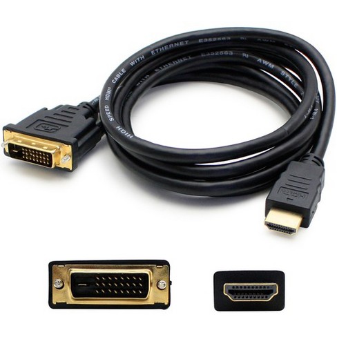 3ft Hdmi 1 3 Male To Dvi D Dual Link 24 1 Pin Male Black Cable For Resolution Up To 2560x1600 Wqxga 100 Compatible And Guaranteed To Work Target