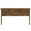 vidaXL Coffee Table Smoked Oak Engineered Wood 31.5x19.9x16.3 in - 4 of 4