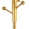 Cesicia 72" Modern Stainless Steel Coat Rack, Solid Wood Reinforcement At The Bracket, Detachable Bracket - 4 of 4