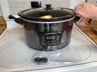 Hamilton Beach 6qt Probe Slowcooker 33768 : Target