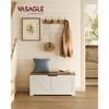 VASAGLE Storage Chest, Storage Trunk with 2 Safety Hinges, Storage Bench, Shoe Bench, Barn Style, 15.7 x 39.4 x 18.1 Inches - 2 of 4