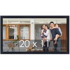 PosterPalooza | Slim Profile Black Picture Frame - UV Acrylic, Backing Board, Hanging Hardware Included - 2 of 4