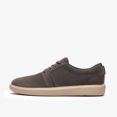 Clarks Mens Brodin Seam Grey Suede Shoes 7 Medium — фото 3