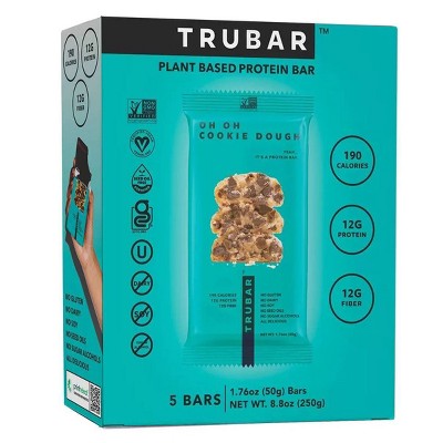 TRUBAR Oh Oh Cookie Dough Nutrition Protein Bars - 5ct