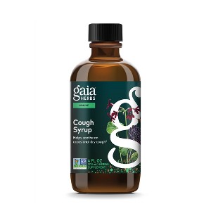 ボディ・フェイスケア GAURA G-TBB-001 BLACK Gaia Herbs Cough Syrup Original - Soothes Occasional Dry Coughs