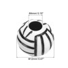 Unique Bargains Acrylic DIY Crafts Bracelet Necklace Making Opaque Sports Volleyball Beads 0.47" - 2 of 4