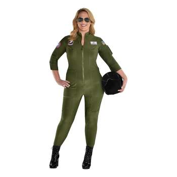 Top Gun: Maverick Flight Suit Costume Adult Womens