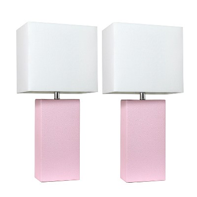 blush table lamp shade