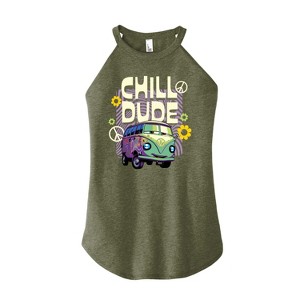 Women's - Disney - Filmore Chill Dude Graphic High Neck Tank - 1 of 3
