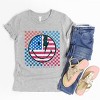 The Juniper Shop SmileyWorld Patriotic Checkered Lightning Youth Short Sleeve Tee - 4 of 4