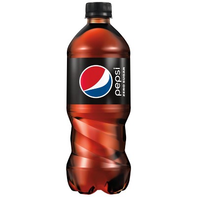Pepsi Zero Sugar Cola Soda - 20 fl oz Bottle