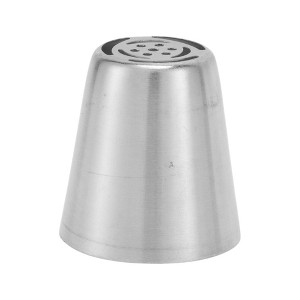 Unique Bargains Piping Tip 304 Stainless Steel Silver Tone 0.98"x1.46"x1.65" 1 Pcs - 1 of 3