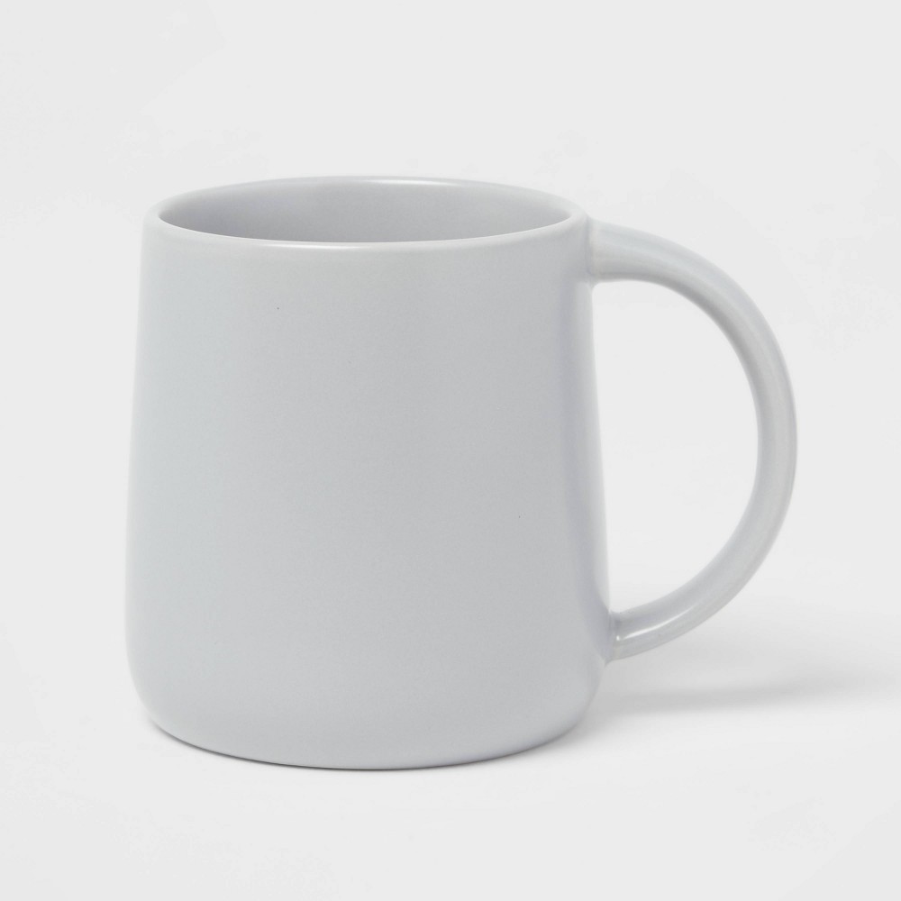 16oz Stoneware Acton Mug Gray - Threshold™