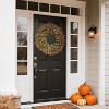 Attop 26'' Large Fall Wreath for Front Door, Porch, Window- Artificial Boxwood Leaves Outdoor Autumn Wreath - 4 of 4