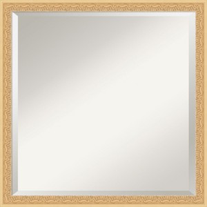 Amanti Art Bethany Beveled Wood Framed Bathroom Vanity Wall Mirror - 1 of 4