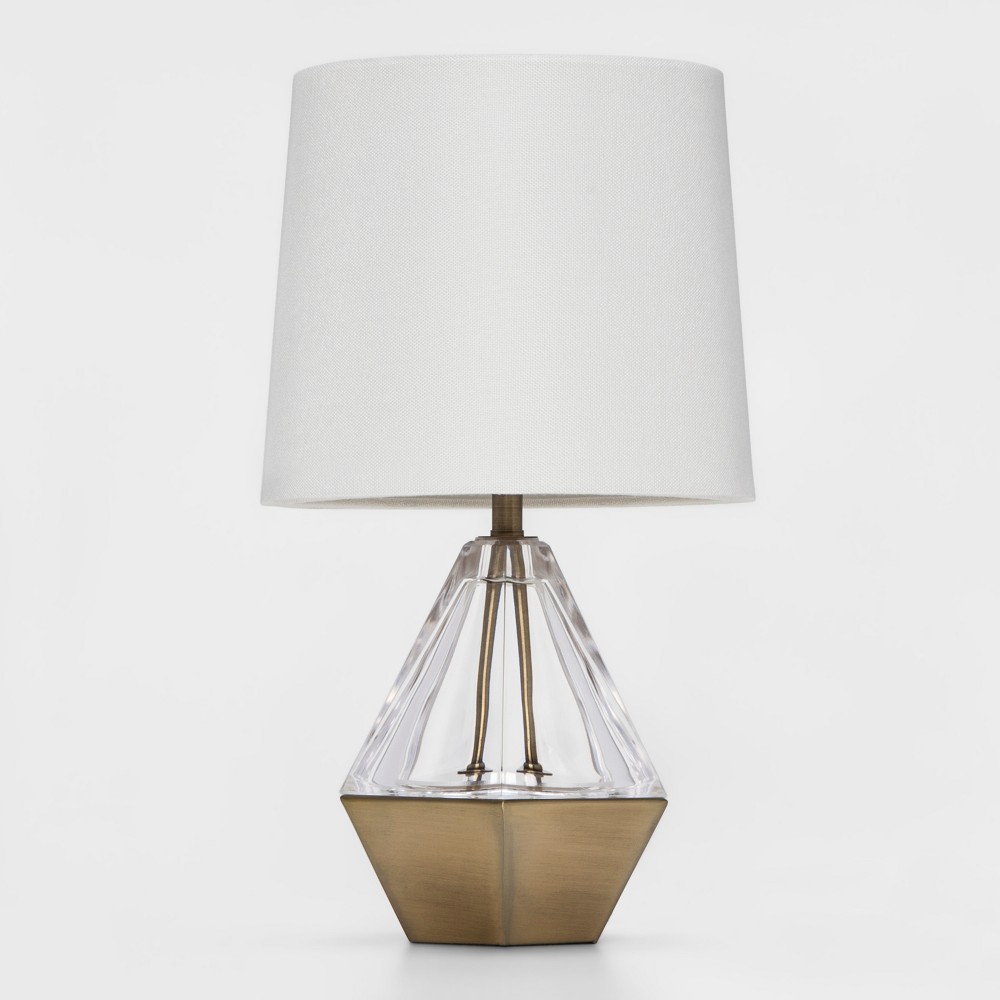 (Case pack of 2) Acrylic Prism Accent Table Lamp Clear - Project 62