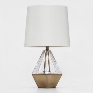 Acrylic Prism Accent Table Lamp (Lamp Only) Clear - Project 62