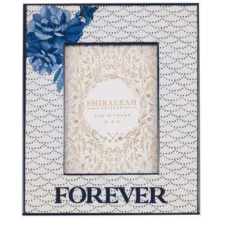Shiraleah Blue Eden "Forever" 5x7 Picture Frame