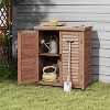 Garden Potting Bench with Storage - 2 of 4