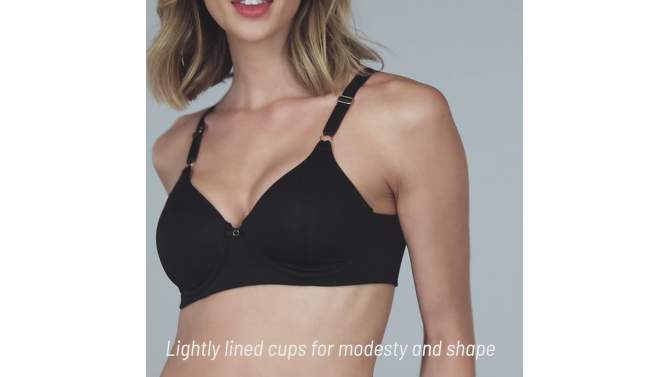 Vanity Fair Womens Beauty Back® Full Coverage Wireless Smoothing Bra 72345, 2 of 4, play video