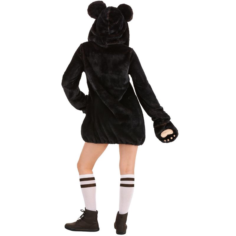 HalloweenCostumes.com Cozy Brown Bear Costume for Women, 2 of 4