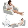 Bed Wedge Pillow Set - 5pcs Adjustable Pillows - 3 of 4