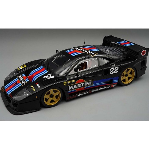 Ferrari F40 LM #22 Black w/Graphics & Gold 