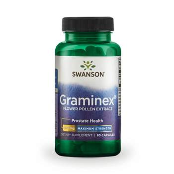 Swanson Graminex Flower Pollen Extract - Maximum Strength 500 mg 60 Caps