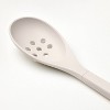 Soft Grip Nylon Slotted Spoon Gray - Figmint™ - image 3 of 4