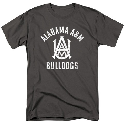 Alabama A&m University Official Bulldogs Logo Adult T Shirt, Charcoal ...