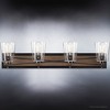 Urban Ambiance Luxury Farmhouse Bath Light 8.25''H x 34.75''W,  Olde Bronze Finish,  Berkeley Collection, UHP3902 - 4 of 4