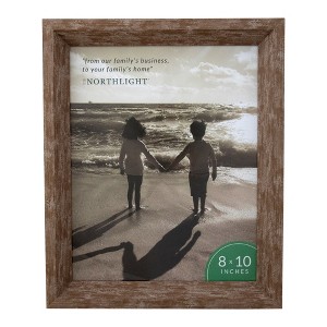 Northlight 11.25" Classic Brown Picture Frame for 8" x 10" Photos - 1 of 4