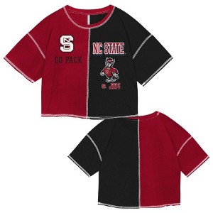 NCAA NC State Wolfpack Girls' Fashion T-Shirt - 1 of 3