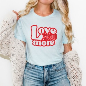 Simply Sage Market Love Your More Bubble Short Sleeve Tee - 1 of 4