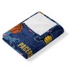 NBA Spin Stitch Hugger Pillow & Silk Touch Throw Blanket Set 40x50 Inches - 3 of 4