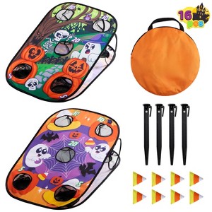 Joyfy Halloween Outdoor Toys, Toss Game Board with Bean Bag for Kids, Beach Yard Camping Outside Play Toy, Halloween Family Party Favor Supplies - 1 of 4