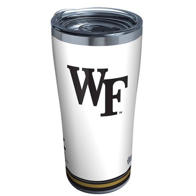 NCAA Wake Forest Demon Deacons 20oz Arctic Stainless Steel Tumbler with Lid