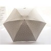 Clotth Portable Folding Sun Umbrella - Sun Protection, Compact and Foldable, Black Glue Sunscreen Parasol, Beach & Walk - 4 of 4